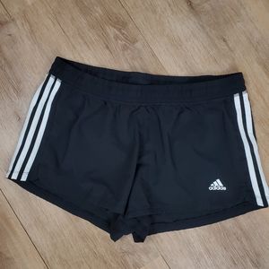 Black Adidas Athletic Workout Shorts Size L